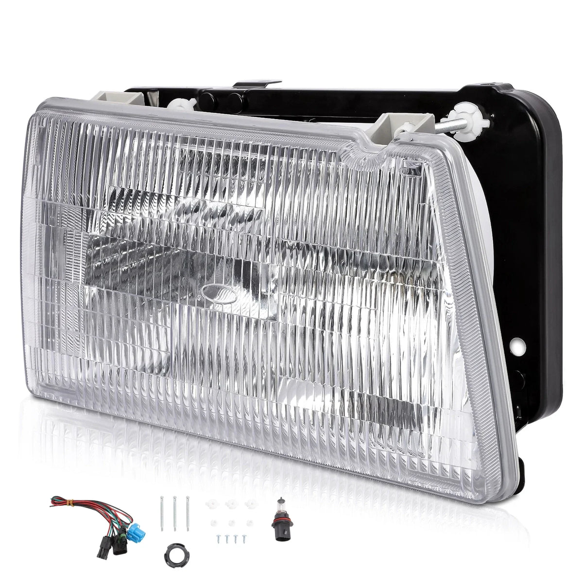 RH Passenger Headlight with Bulb for Peterbilt 375 and 385 Models