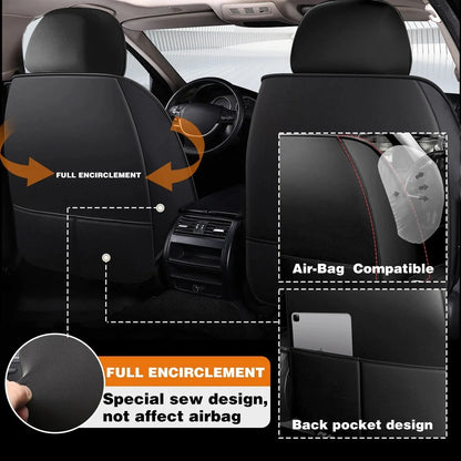 Leather Seat Covers in Luxury for Nissan 5-Seats