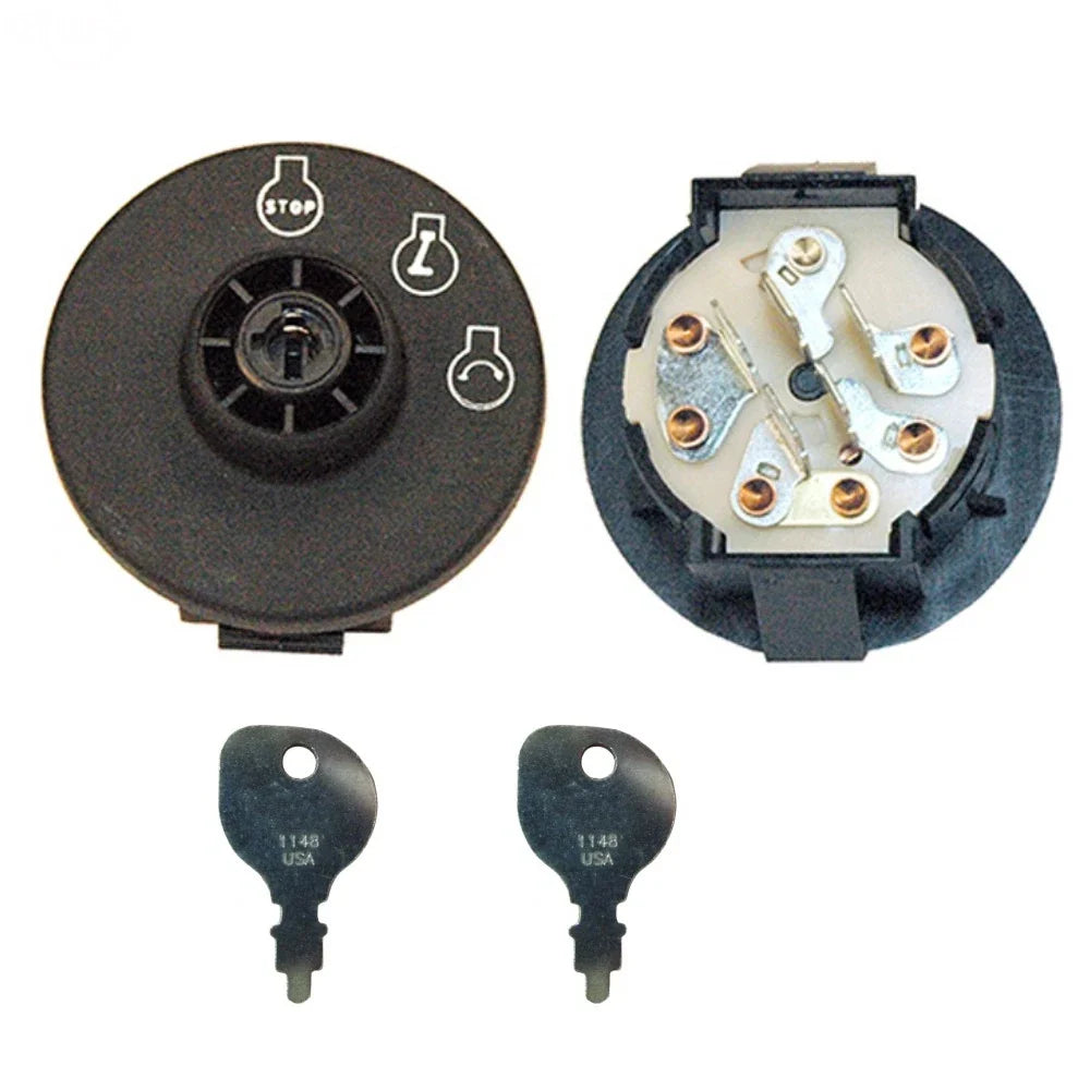 Ignition Switch for Toro Time Cutter SS4225 SS4235 SS4250 SS4260 SS5000 (w/2 Key)