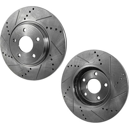 Brake Disc Rotors (Front) for Ford Mustang 2005-2014