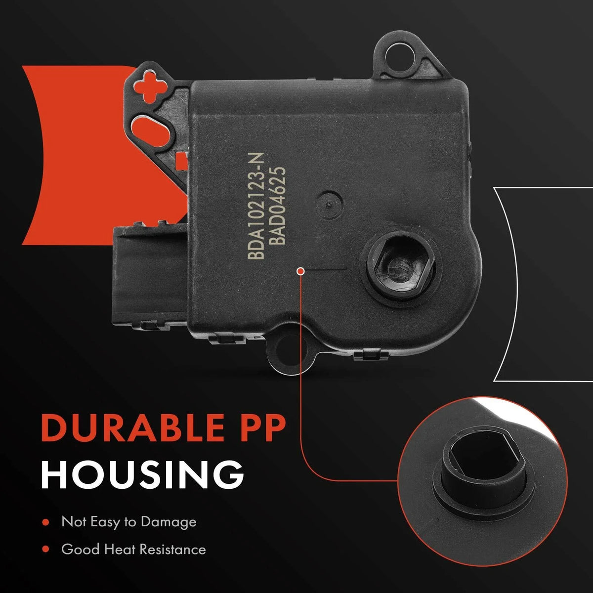 Blend Door Actuator 2005-2019 for Nissan Pathfinder Titan Frontier