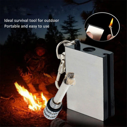 15,000 Matches Instant Survival Magnesium Fire Starter for Camping