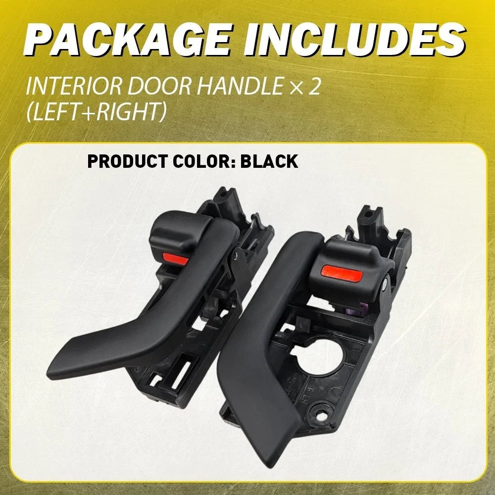 2X Front Left Right Interior Door Handle for Hyundai Tiburon (2003–2008)