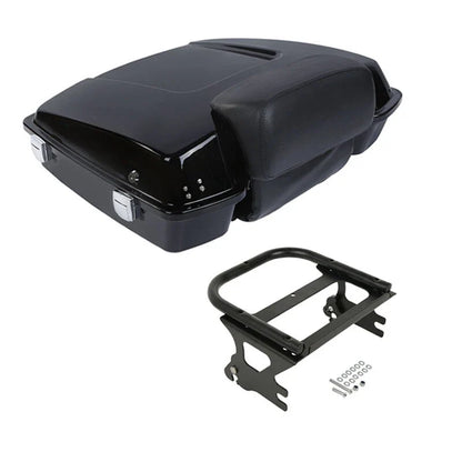 Trunk Backrest Mount Rack for Harley Road King Glide Touring 1997-2008
