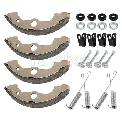 Front Brake Shoes w/Pins Kit for TRX650FA Honda Rincon 650 2003-2005