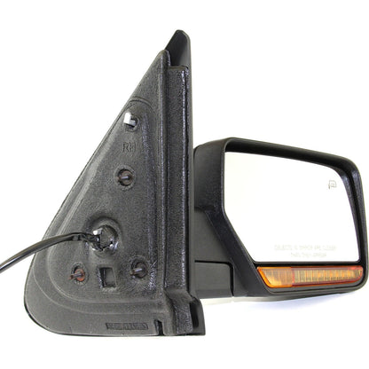 Textured Black Right Side Mirror for Ford Expedition (2007–2017) with Memory