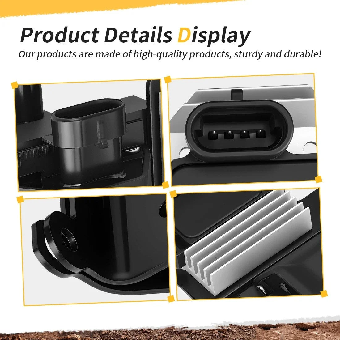 Ignition Coil for Outboard Mercury Mercruiser 4.3L 5.0L 5.7L (8M0054588)