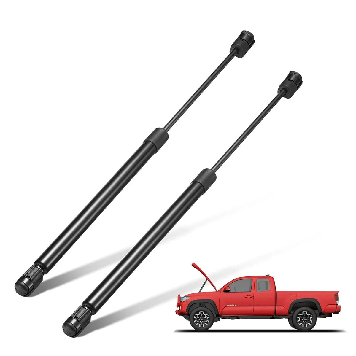 Pair Front Hood Lift Supports for Ford F-150 (2004–2008)