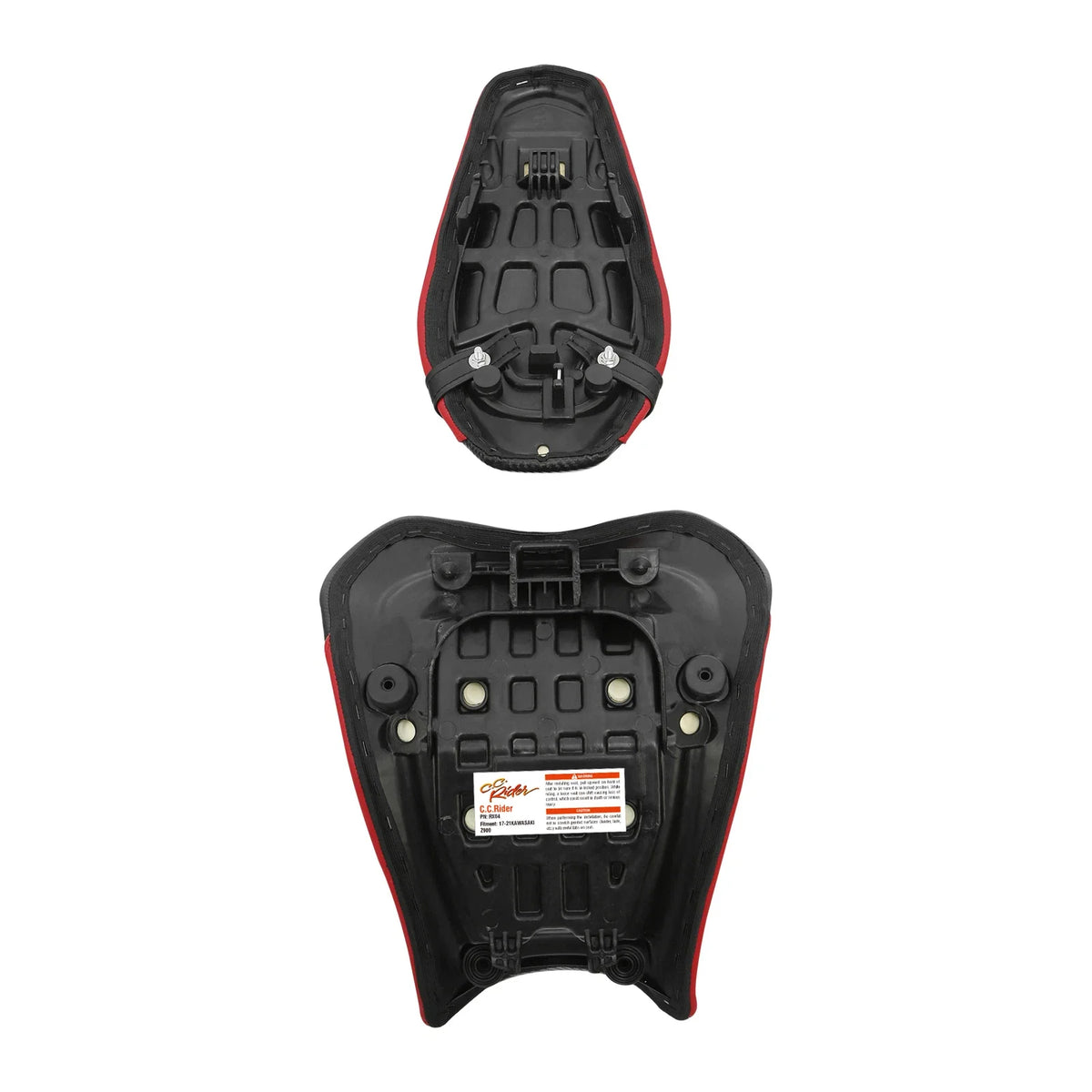 Driver & Passenger Seats - Black Green for Z900 (2017–2023) Kawasaki