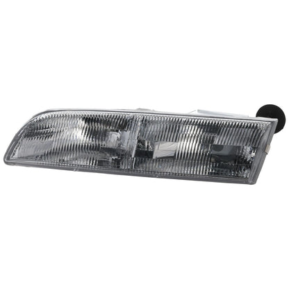 Driver Side Headlight for Ford Crown Victoria (1992–1997) Halogen, With Bulb