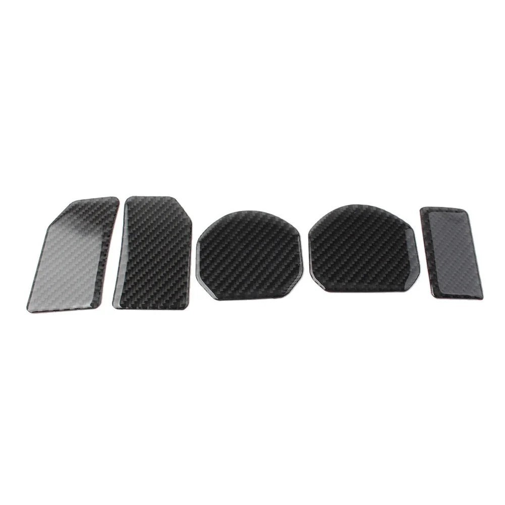 Set of 5 Water Cup Holder Mat Cover Trim for Jeep Wrangler JL (2018–2022)