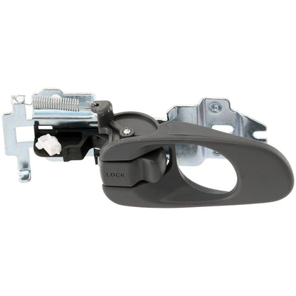 Interior Door Handle for Kia Sephia (1998–2001) Front Driver Side Gray Plastic