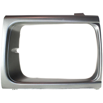 Headlight Bezel for LH Silver