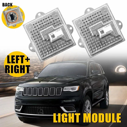 Headlight Module Pair for 2014-2020 Jeep Grand Cherokee