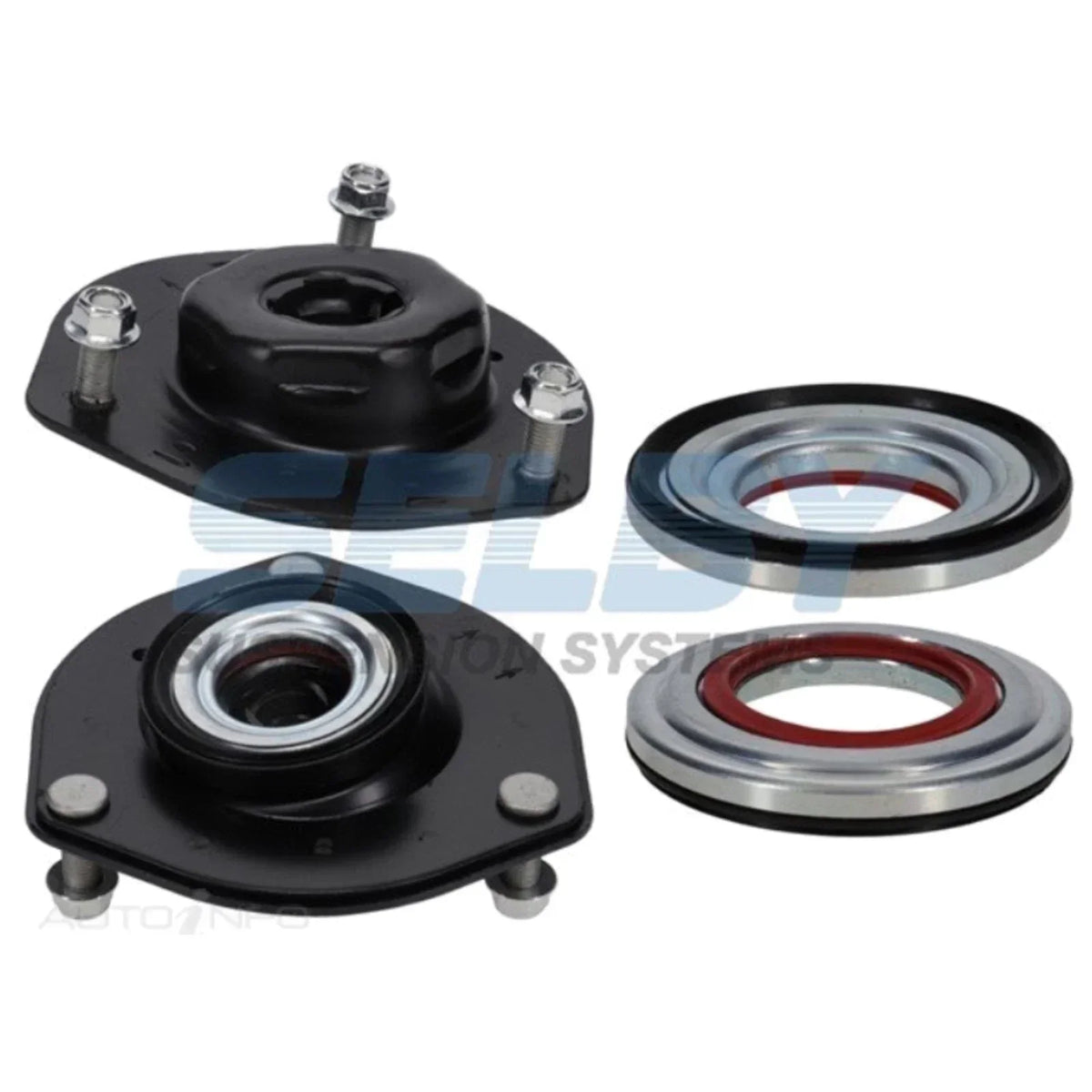 2 Front Strut Mounts for 2000-2006 Toyota Estima - Quality Replacement