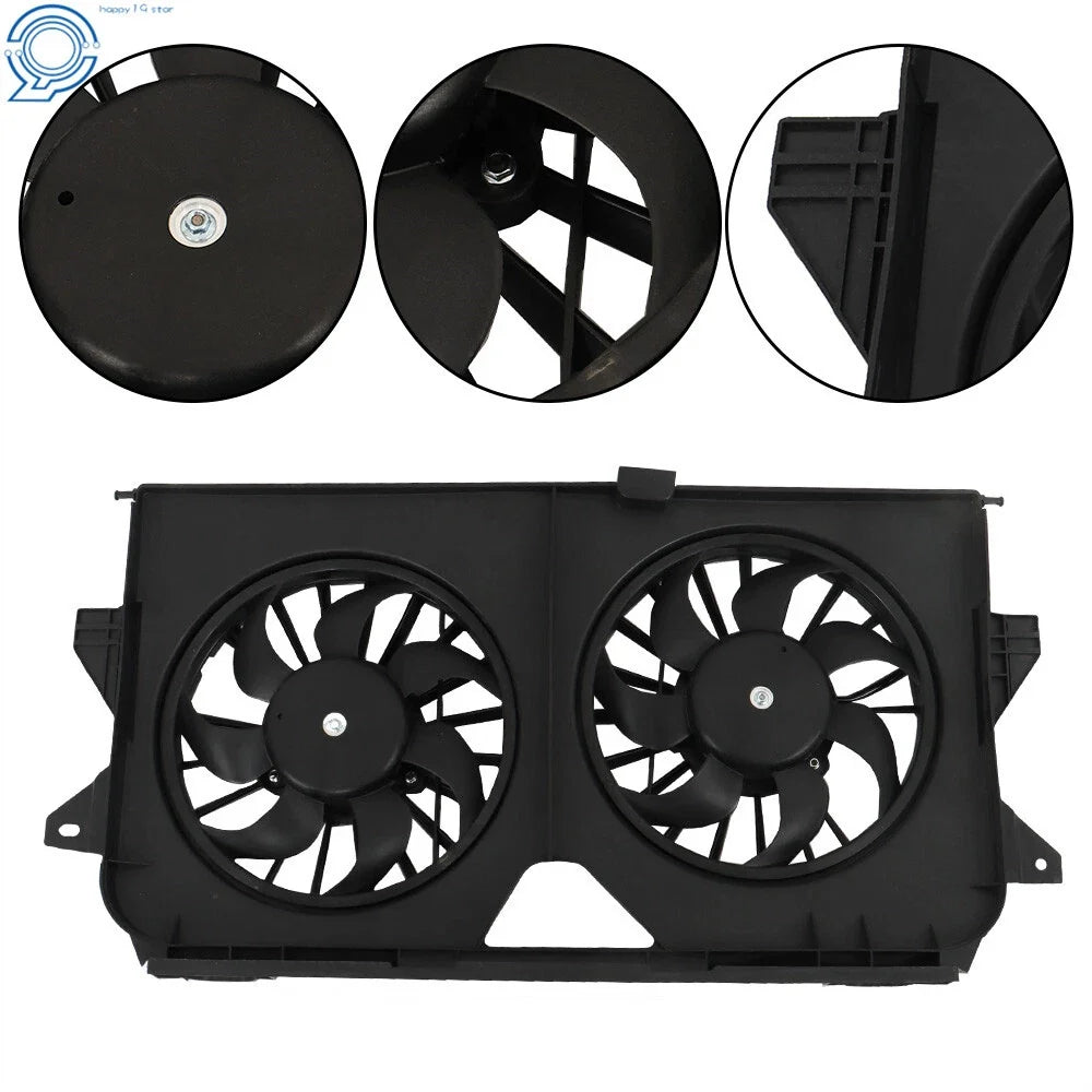 Dual Radiator Cooling Fan for Dodge Caravan/Grand Caravan (2005–2007)