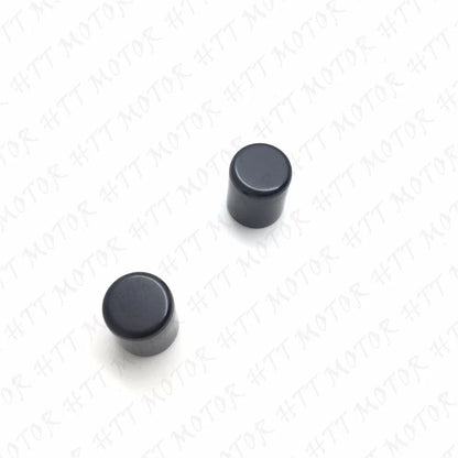 Set of 2 Black Docking Hardware Covers for Harley FLHT FLTR 2014-2023