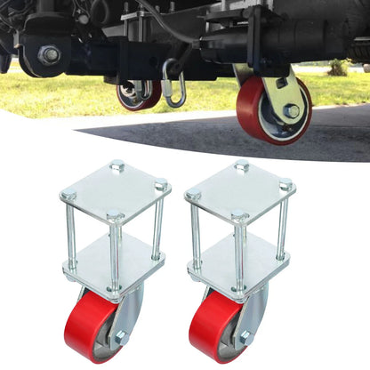 5th Wheel Hitch Mount Skid Wheel for RV Trailer (2.5" or 3" Fitment)