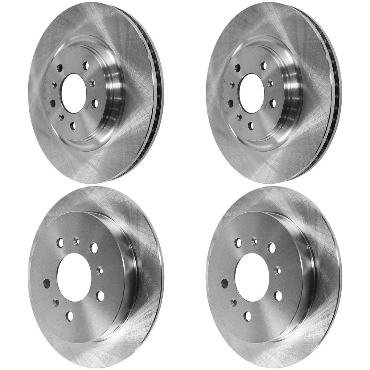 2008-2009 Buick LaCrosse Front and Rear Brake Disc Rotors