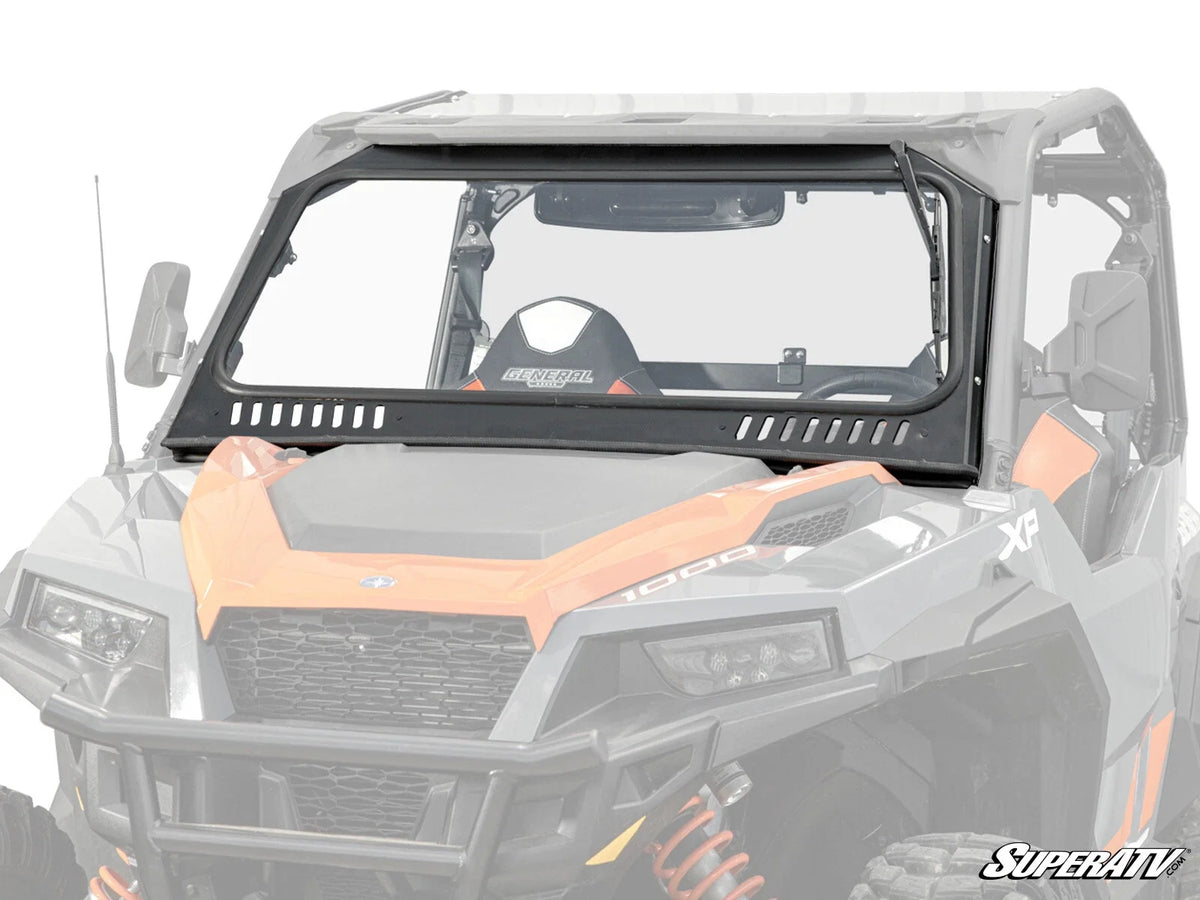 Full Glass Windshield for 4 Seat Polaris General XP 1000 (2016–2023)