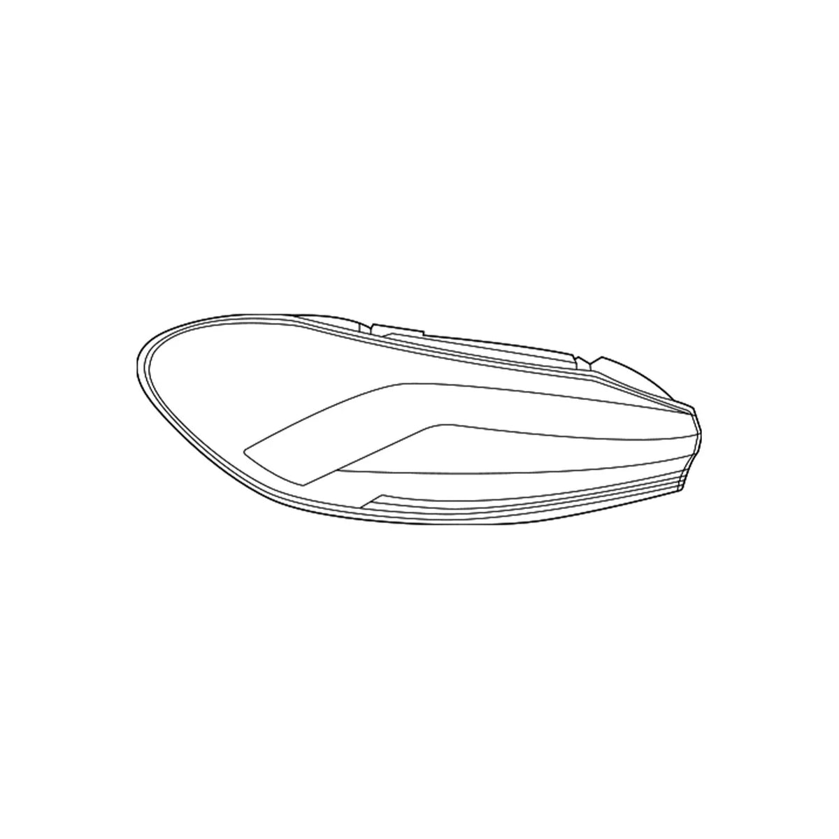 Driver Left Tail Light Panel for BMW X6 (2010–2019) 63215A510A5