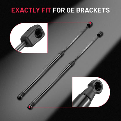 2X Rear Window Lift Support Struts for Jeep Wrangler 2006–2010