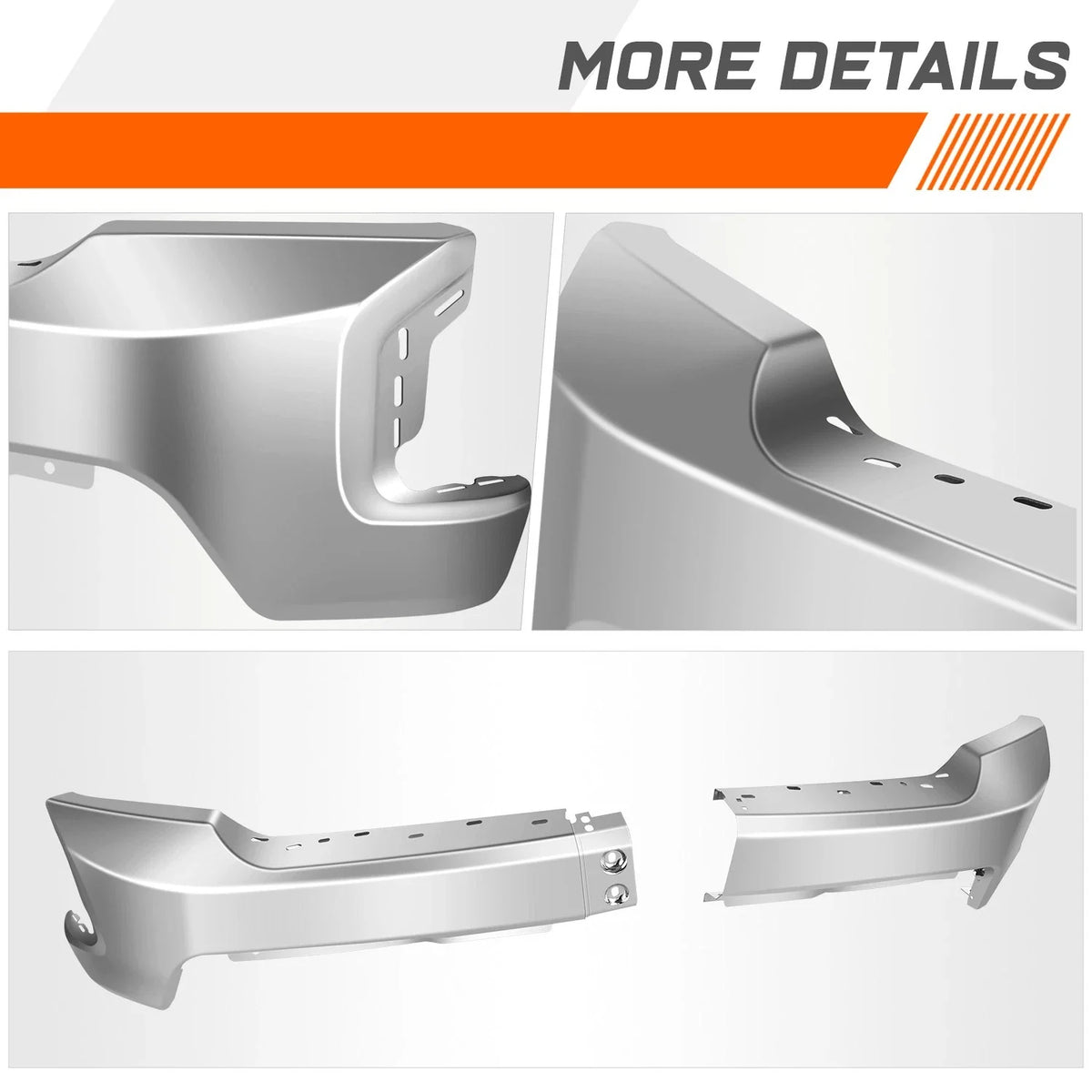 Front Bumper Face Bar for Chevy Silverado 1500 LTD (2019-2022)