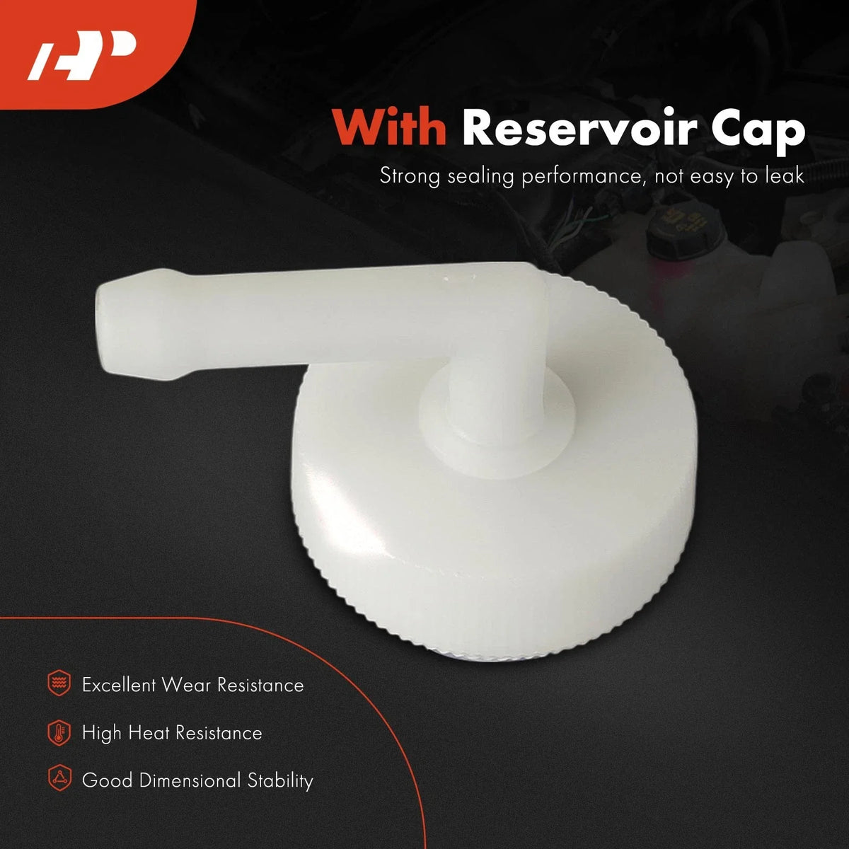 Engine Coolant Reservoir with Cap & Hose for 2016-2018 Honda Pilot