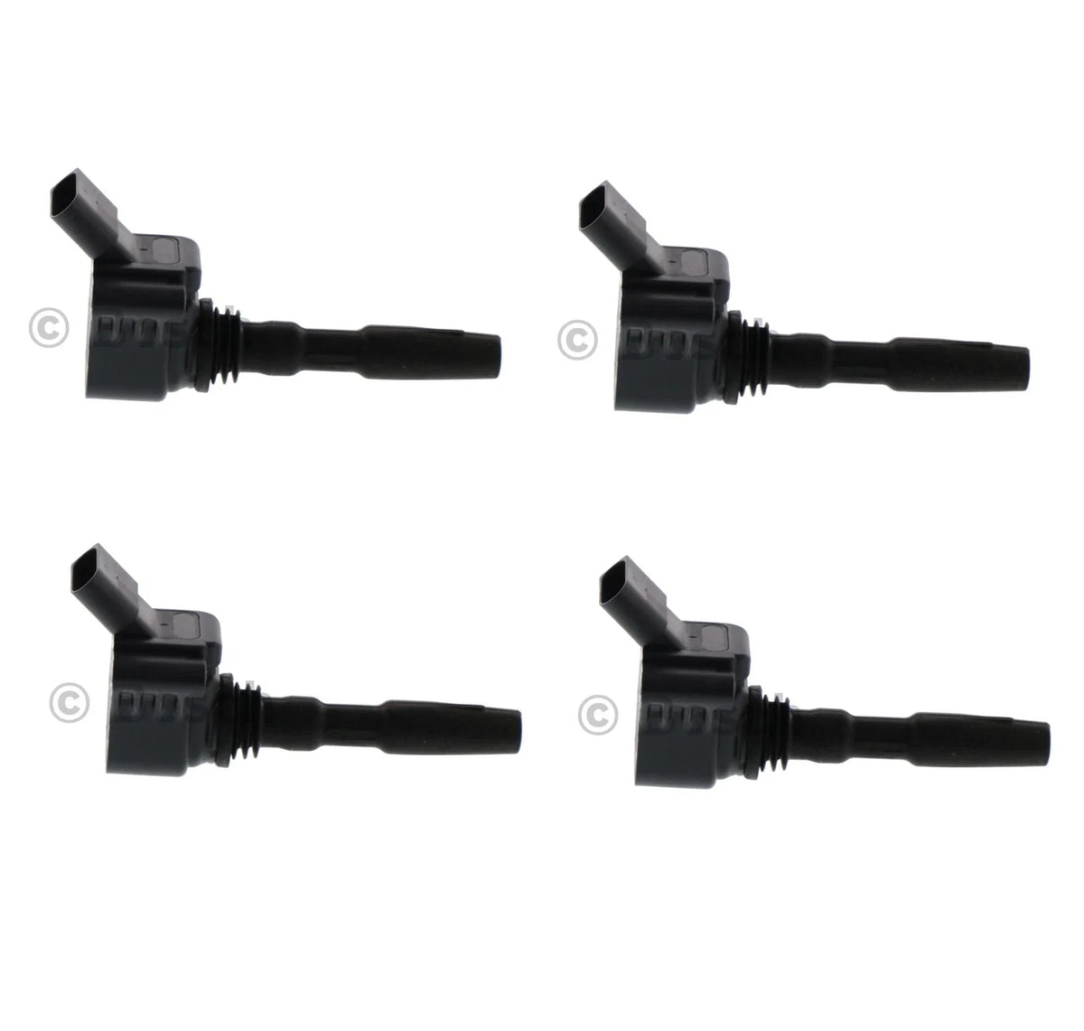 Set of 4 Direct Ignition Coils for Audi A3 Sportback e-tron, VW Jetta 1.4L L4