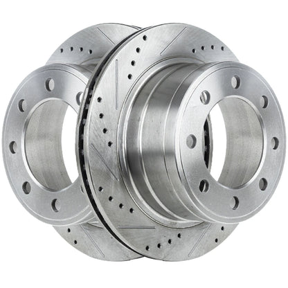 Rear Brake Disc Rotors for Ram 1500 2500 3500 (2003–2008)