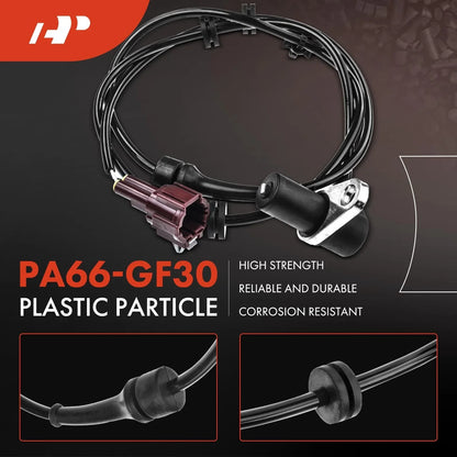 ABS Wheel Speed Sensor Pair for Nissan Pathfinder 2002 - Rear