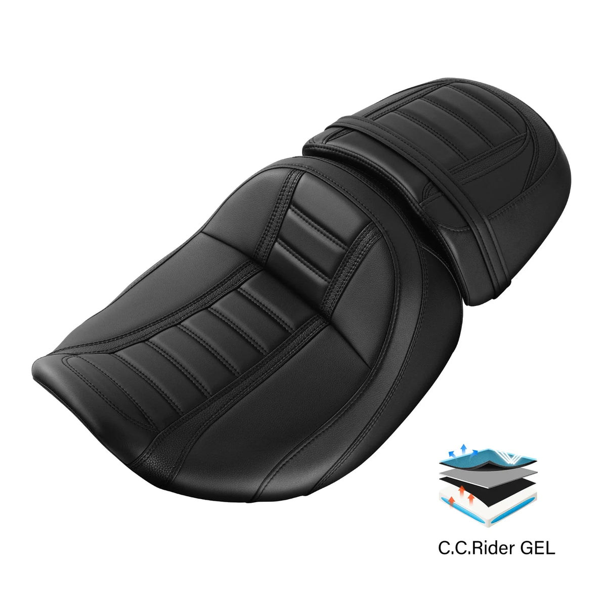 Gel Seat Set for Harley CVO Road Glide FLTRX (2023–2025)