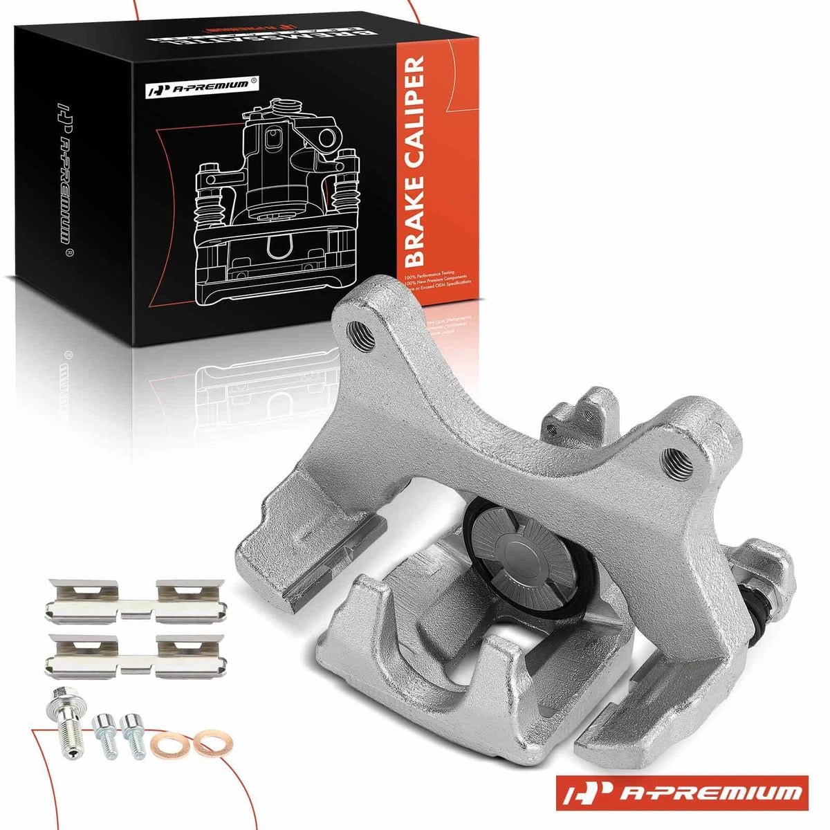 Rear Driver Side Brake Caliper with Bracket for Ford F-150 (2019–2020)