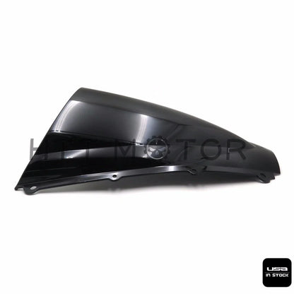 Black Double Bubble Windscreen for Triumph Daytona 675 2006-2008