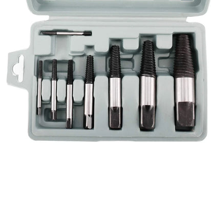 Water Pipe Remover Screw Extractor Set - 8 Pcs