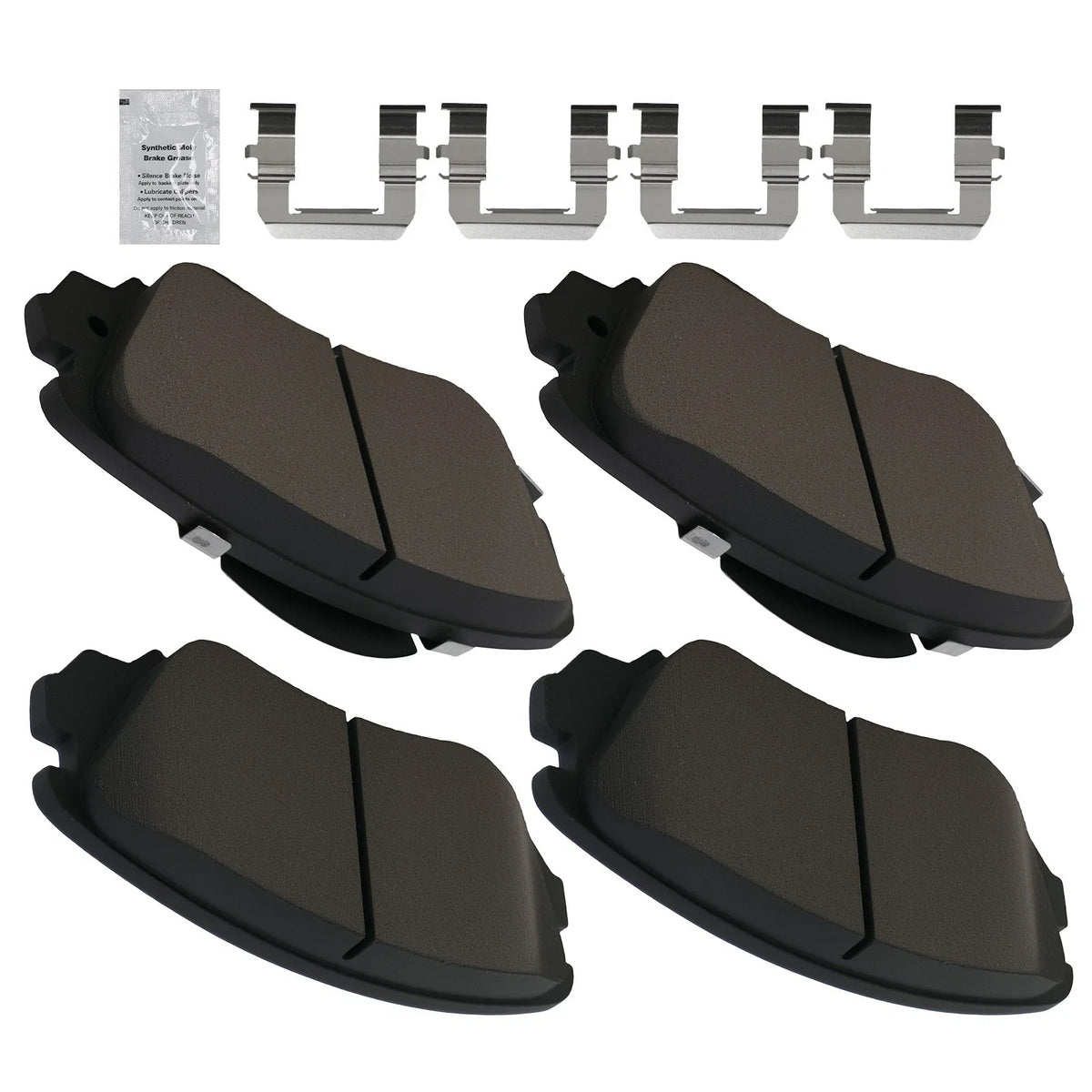 Front Ceramic Brake Pads for Impala, Malibu, Equinox (2005-2020)