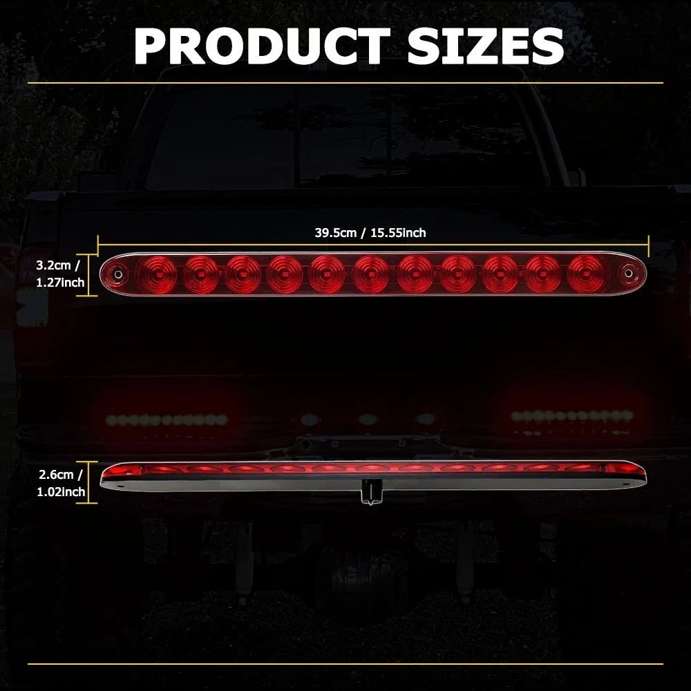 Set of 4 11LED Light Bars for Truck Trailer (15 Inch)