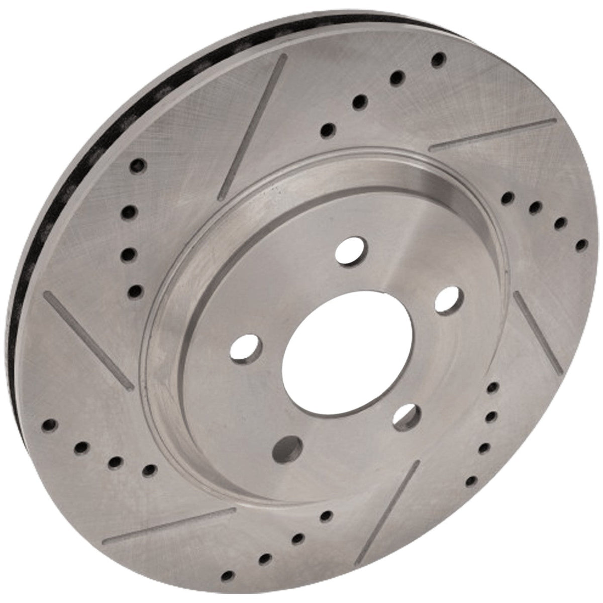 Front Brake Disc Rotors and Rear Set for 2005–2014 Ford Mustang