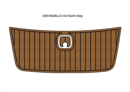 Swim Platform Step Pads for Malibu 21 VLX (2005) - EVA Foam Teak Deck Mat
