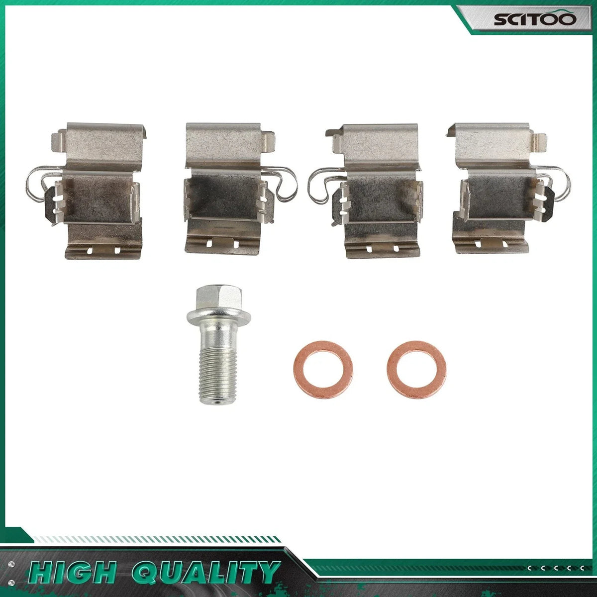 Rear Pair Brake Calipers w/ Bracket for Jeep Cherokee (2014–2021)