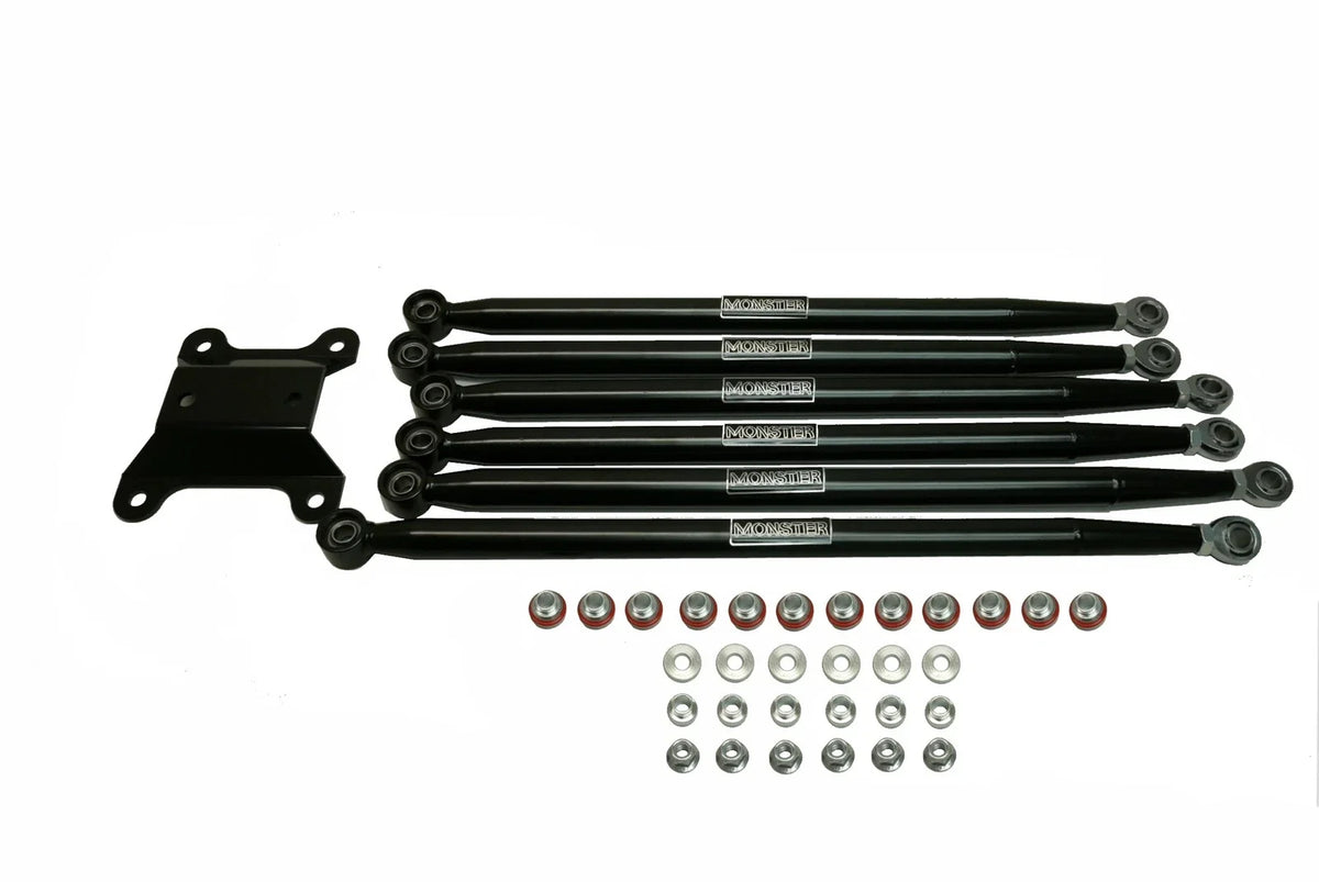 Set of 6 Rear Radius Rods for Can-Am Maverick X3 (2019–2023)