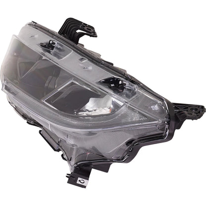Driver Side Headlight for Honda Civic (2018) Halogen 1.5 Turbo Sedan