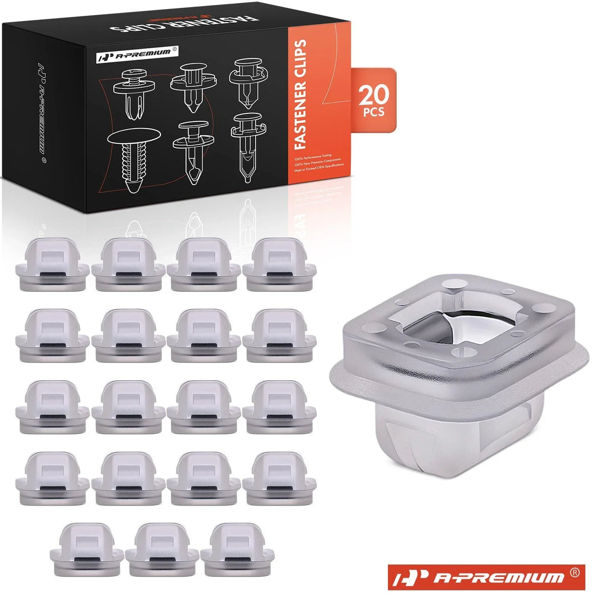 20Pcs Nylon Trim Plug Retainer Clips for BMW