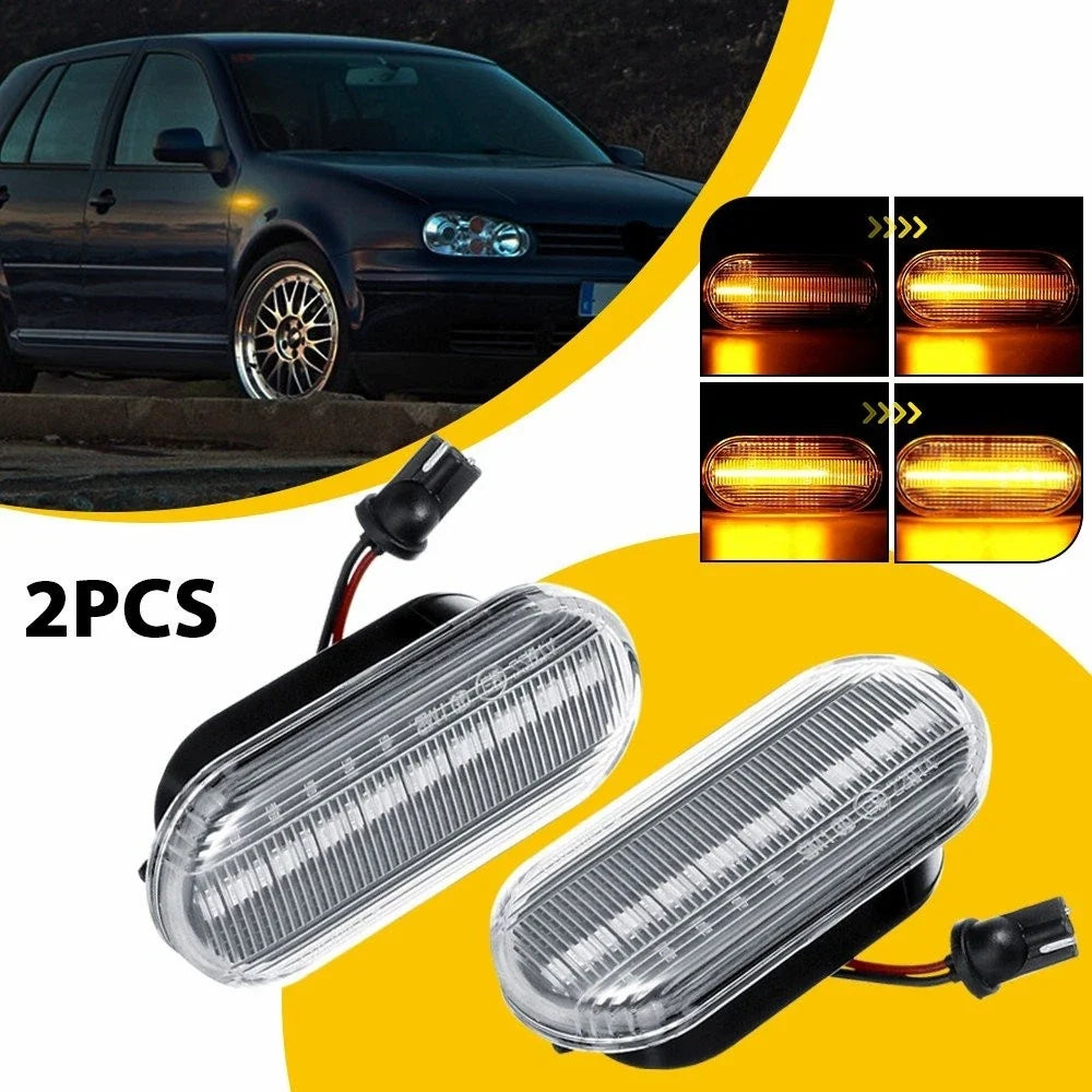 LED Front Fender Side Marker for VW MK4 Golf Jetta R32 Passat B5 (2000–2004)