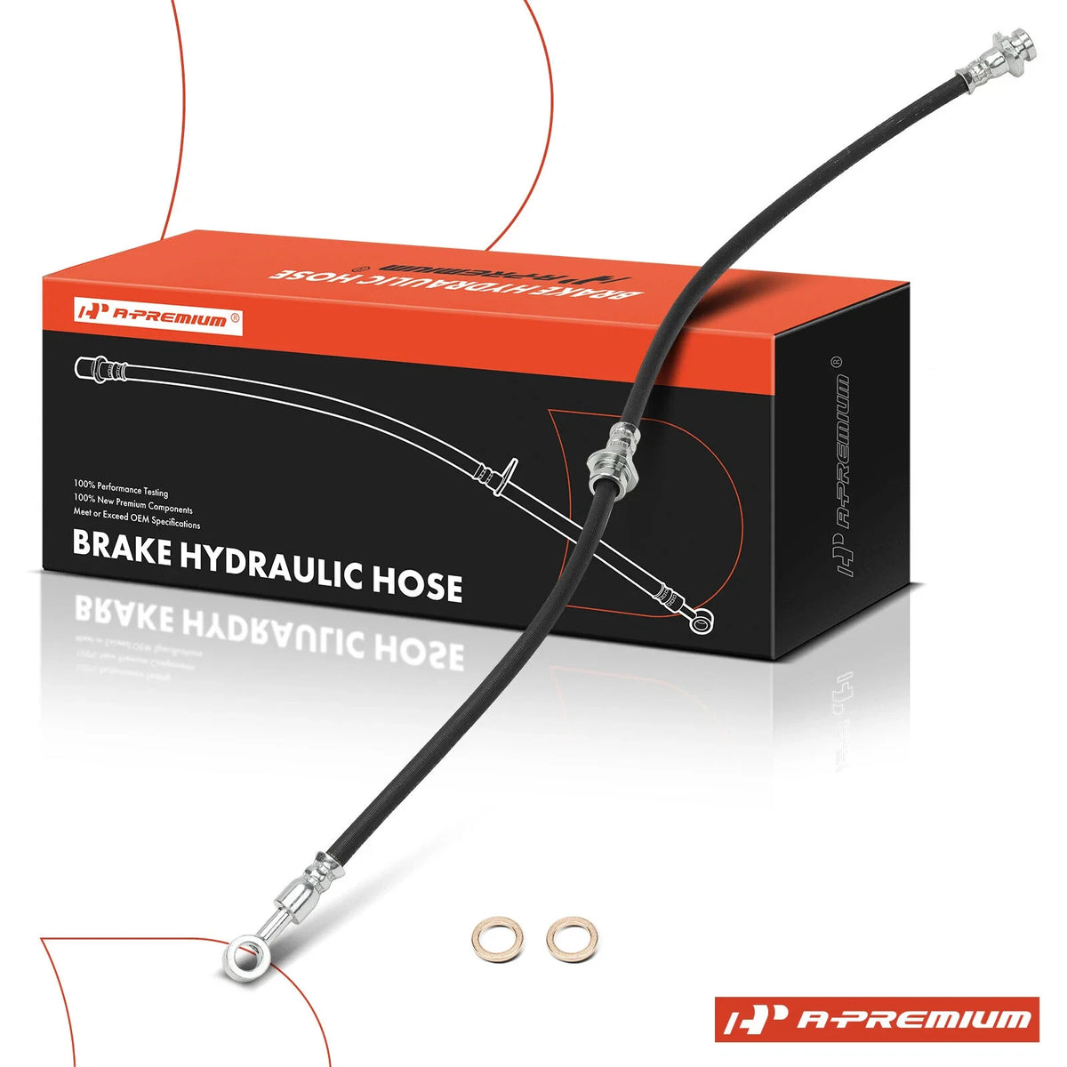 Front Left Brake Hydraulic Hose for Nissan Sentra (2020–2022)