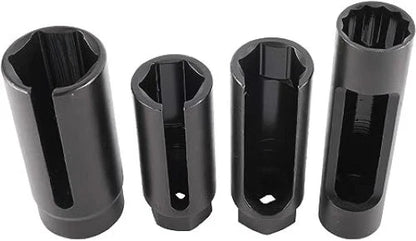 Oxygen Sensor & Oil Pressure Socket Tool Set - 10 Piece Kit