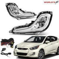 Fog Lights for Hyundai Accent Sedan/Hatchback (2012–2017)