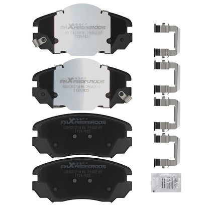 Front Ceramic Brake Pads for Impala, Malibu, Equinox (2005-2020)