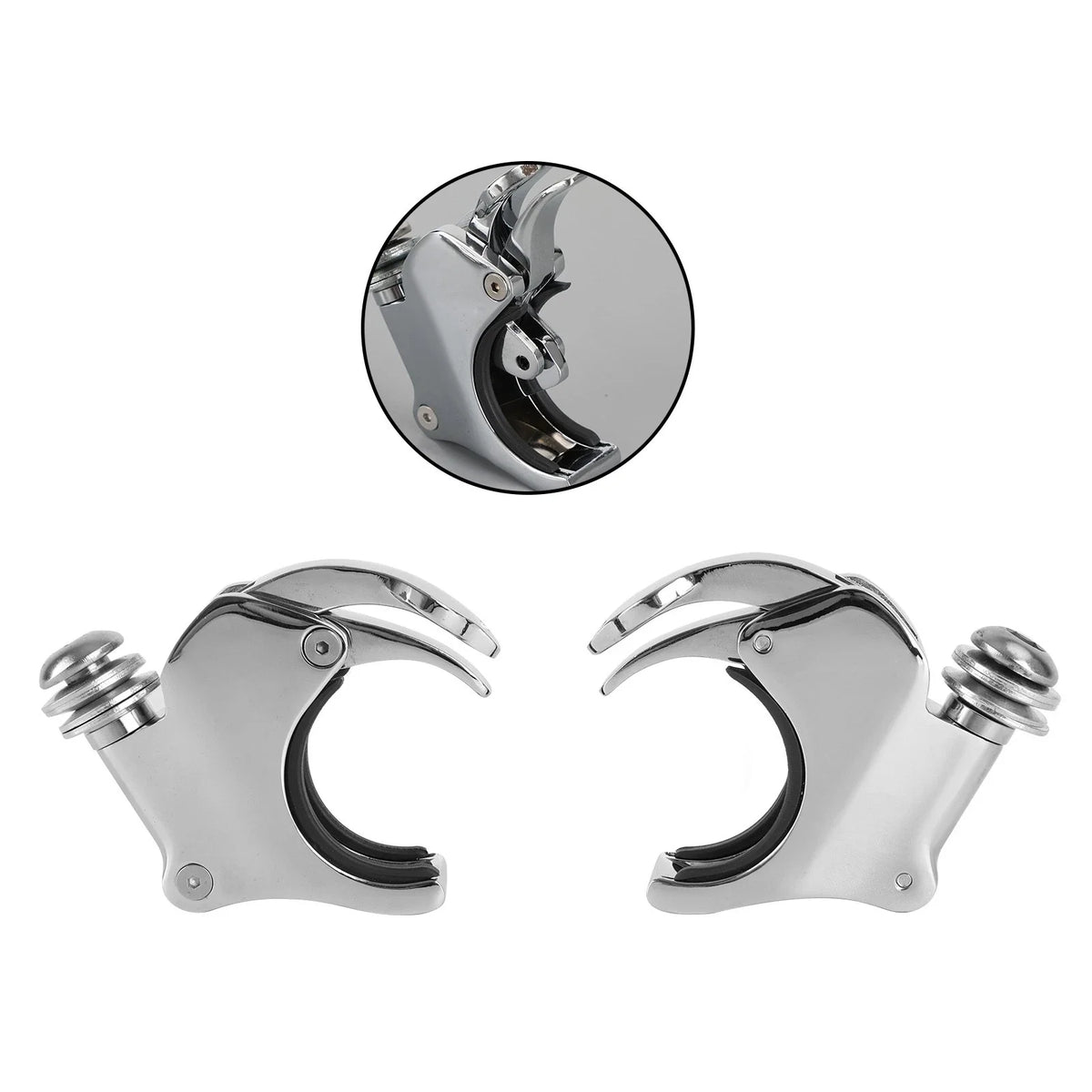 Windshield Fork Clamp Bracket Holder for Dyna Wide Glide (2006–Present)