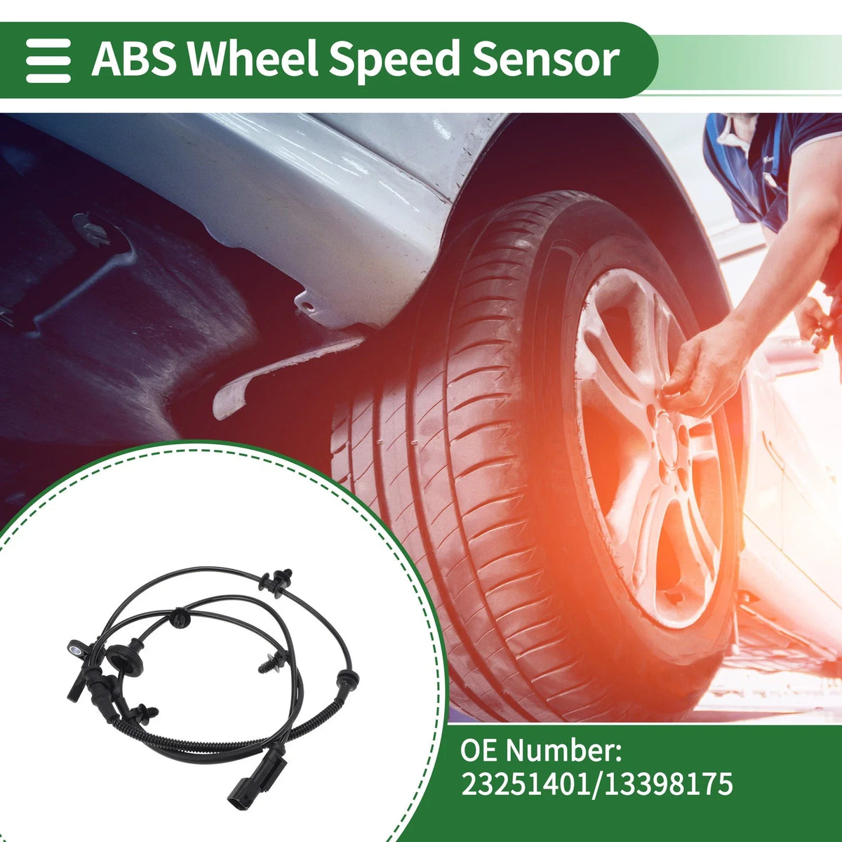 ABS Wheel Speed Sensor No. 23251401 for Buick Envision (2014–2019)